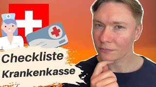 KRANKENKASSE Schweiz einfach erklärt  Krankenkassenvergleich  Auswandern Schweiz  Reisegedanken [upl. by Allisurd]