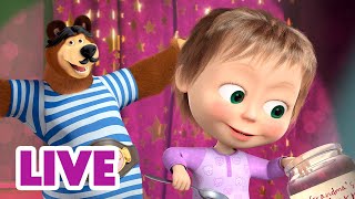 🔴 LIVE STREAM 🎬 Masha and the Bear 👩‍⚕️ The Laughter Prescription 😄✍️ [upl. by Froh]