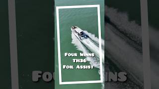 Four Winns TH36 Foil Assist  Boat Review Teaser  Multihulls World [upl. by Claudy]