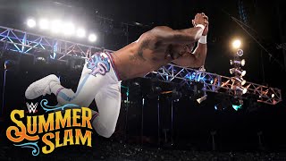 Montez Ford nearly gets the victory SummerSlam 2022 WWE Network Exclusive [upl. by Azeria]