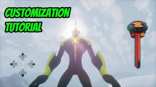 Ben 10 Customization Tutorial Ben 10 Alienverse [upl. by Oiziruam]