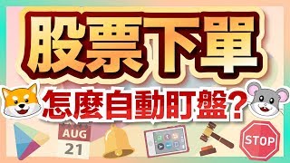 股票ETF怎麼下單？沒時間盯盤也能自動委託執行停損的智慧型APP 日盛SMART  柴鼠兄弟 [upl. by Uohk]