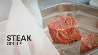 Recette Steak grillé  RATIONAL SelfCookingCenter [upl. by Ahsyle]