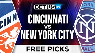 Cincinnati vs New York City  MLS Expert Predictions Soccer Picks amp Best Bets [upl. by Tneciv580]