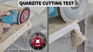 Stadea Hawk Quartzite Stone Cutting Saw Blade to Cut Quartzite Granite Quartz amp Precision Cutting [upl. by Xena672]