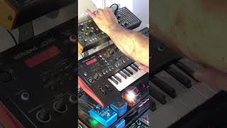 Behringer Model 15  Solina  JDXi  Jarre synthwave [upl. by Eked53]