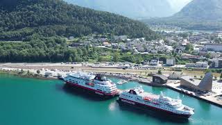 Rampestreken  Romsdalsgondolen  Hurtigruten  Åndalsnes  Norway 🇳🇴  DJI Mavic 2 Pro Drone  4K [upl. by Oluap]