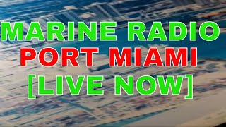 Live From Port Miami Tune In To Marine Radio Now live [upl. by Zeuqirdor]