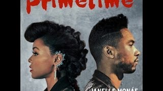 Janelle Monáe  PrimeTime ft Miguel Lyrics [upl. by Ahsiemak]