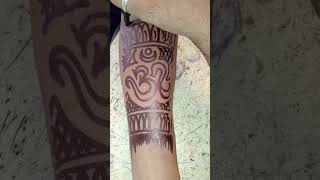 BEST OOM TATTOO DESIGN ART BY KK Please like Comment subscribe viral trending [upl. by Akinwahs]