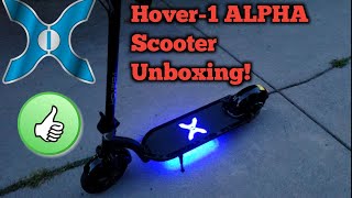 Hover1 Alpha Electric Scooter  Unboxing [upl. by Pedrotti]