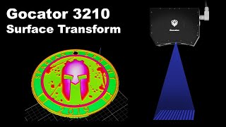 Gocator 3210 3D Scanning Demonstration Surface Transform [upl. by Nwadahs]