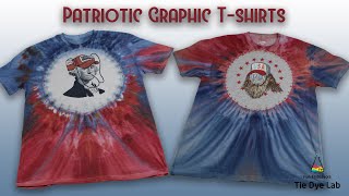 Gravity Dyed Patriotic Graphic Tshirts [upl. by Feerahs745]