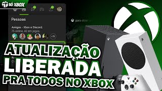 LEGAL DEMAIS NOVA ATUALIZAÇÃO pra TODOS no XBOX com RECURSO TOP voltando [upl. by Annora]