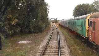 Class 73 Cab Ride  Wymondham Abbey to Dereham Part 2 of 2 [upl. by Niassuh]