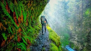 Eagle Creek Trail  Oregon USA  Stunning Footage [upl. by Lauryn694]