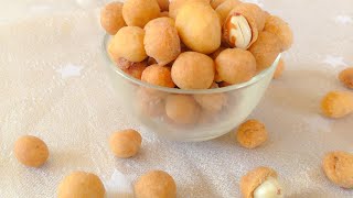 Croquettes de farine aux arachides [upl. by Aidyn]