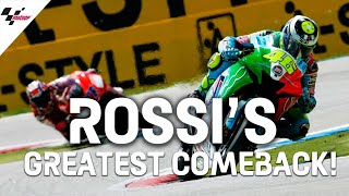 Famous Comebacks Valentino Rossi at Assen 2007 [upl. by Attelrahs168]