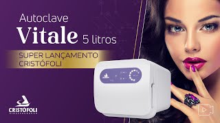 Autoclave Vitale 5 litros  Super Lançamento Cristófoli [upl. by Adehsar]