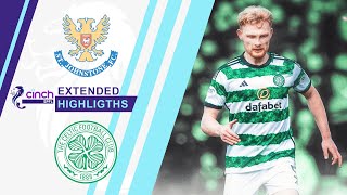 St Johnstone vs Celtic Extended Highlights  SPFL  CBS Sports Golazo  Europe [upl. by Mayne]