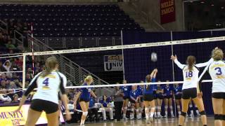 SDSU vs UNI volleyball clip 6 [upl. by Jocelyne]