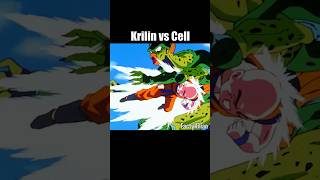 Krilin vs Cell DragonBallZ [upl. by Severen996]