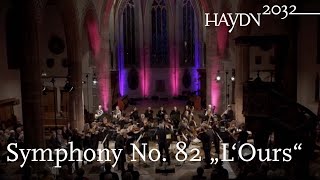 Haydn Symphony No 82 quotlOursquot  Kammerorchester Basel  Giovanni Antonini Haydn2032 Vol 11 [upl. by Ambur]