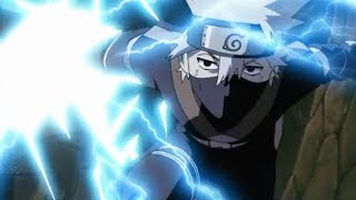 Kakashis First Time using Chidori  English Dub [upl. by Yblocaj]