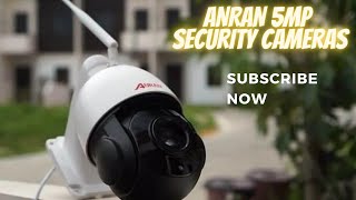 ANRAN 5MP Security Cameras Wireless set up [upl. by Sellig]