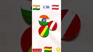 India 🇮🇳 patana🇦🇹 minoram🇧🇴 ll independent day drawing republic day llshorts videoartTiranga [upl. by Eaves316]