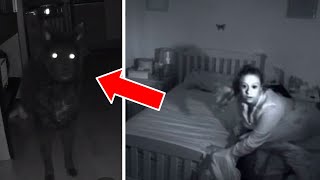 MOM installs a hidden camera after her DOG gives her NIGHTMARES then she discovers THIS [upl. by Gnus]