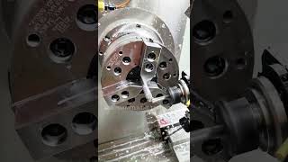 Advanced Positioning and 3 Jaw Chuck for High Efficiency Batch Machining with ST46YT CNC Lathe [upl. by Nevag]