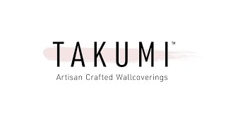 NEW TAKUMI Artisan Crafted Wallcovering from Koroseal [upl. by Ahsinyd925]