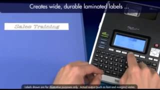 Brother PT2730VP Professional Desktop Labelmaker at HuntOfficecouk [upl. by Arriet493]