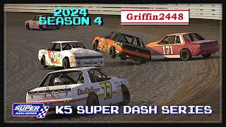 doing some dodging  iRacing K5 Super Dash Series at Knoxville [upl. by Shurlock]