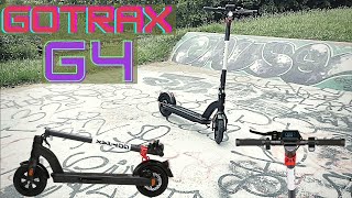 Gotrax G4  Commuting Electric Scooter Review amp Range Test [upl. by Mareld]