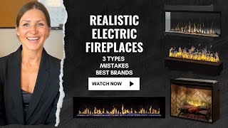 Realistic Electric Fireplaces 3 Types Mistakes amp Top Brands [upl. by Nye232]