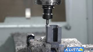 Efficiently Machining Acetal with the Hass VF2ss CNC Mill [upl. by Nortad]