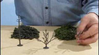 ReadyGrass Tree Kit  Model Scenery  Woodland Scenics [upl. by Tiertza]