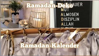 RamadanKalender DIY 2020  RamadanDekoration Ramadanvorbereitung  Monat Ramadan  Zeyvive [upl. by Ealasaid]