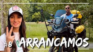 ARRANCAMOS  VUELTA AL MUNDO EN MOTO Episodio 8 [upl. by Essenaj]