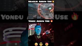 Yondu vs Kraglin best use of Arrow😎shortsfeed youtubeshorts youtubefeed shortvideo [upl. by Lapides912]