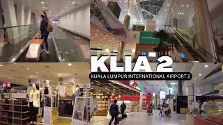 KLIA2 Tour 4K  Shops amp Restaurants  KLIA2 Airport  Shiela Piet [upl. by Boiney185]