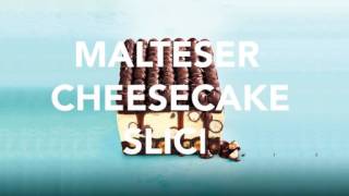 Decadent Malteser cheesecake slice  tastecomau [upl. by Sidnarb]