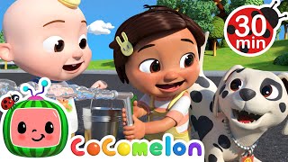 Fire Truck Wash  More CoComelon Nursery Rhymes amp Kids Songs [upl. by Aerua]