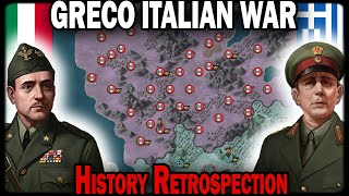 GRECO ITALIAN WAR History Retrospection [upl. by Colman]