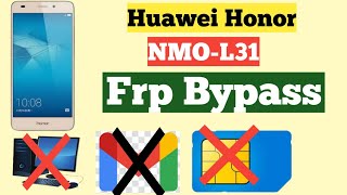 How to Frp Bypass Huawei NMO L31 Frp Bypass  nmo l31 google account remove 100  easy [upl. by Olathe]