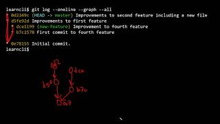 Modifying git History 23  rebasing a branch [upl. by Artina259]