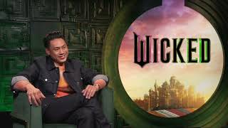 John M Chu Talks Filming Wicked and the Power of Positivity [upl. by Ahsaek]