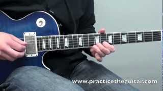 Licks For Rock Soloing Rock Guitar Lesson The A Minor Pentatonic ScaleA Minor Pentatonic Soloing [upl. by Yllatan]